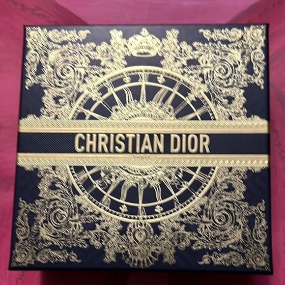 Dior Accessories - Authentic Dior Limited Edition Holiday Empty Gift
Box Blue & Gold